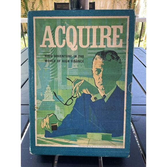 Vintage Acquire Board Game - Picture 1 of 6